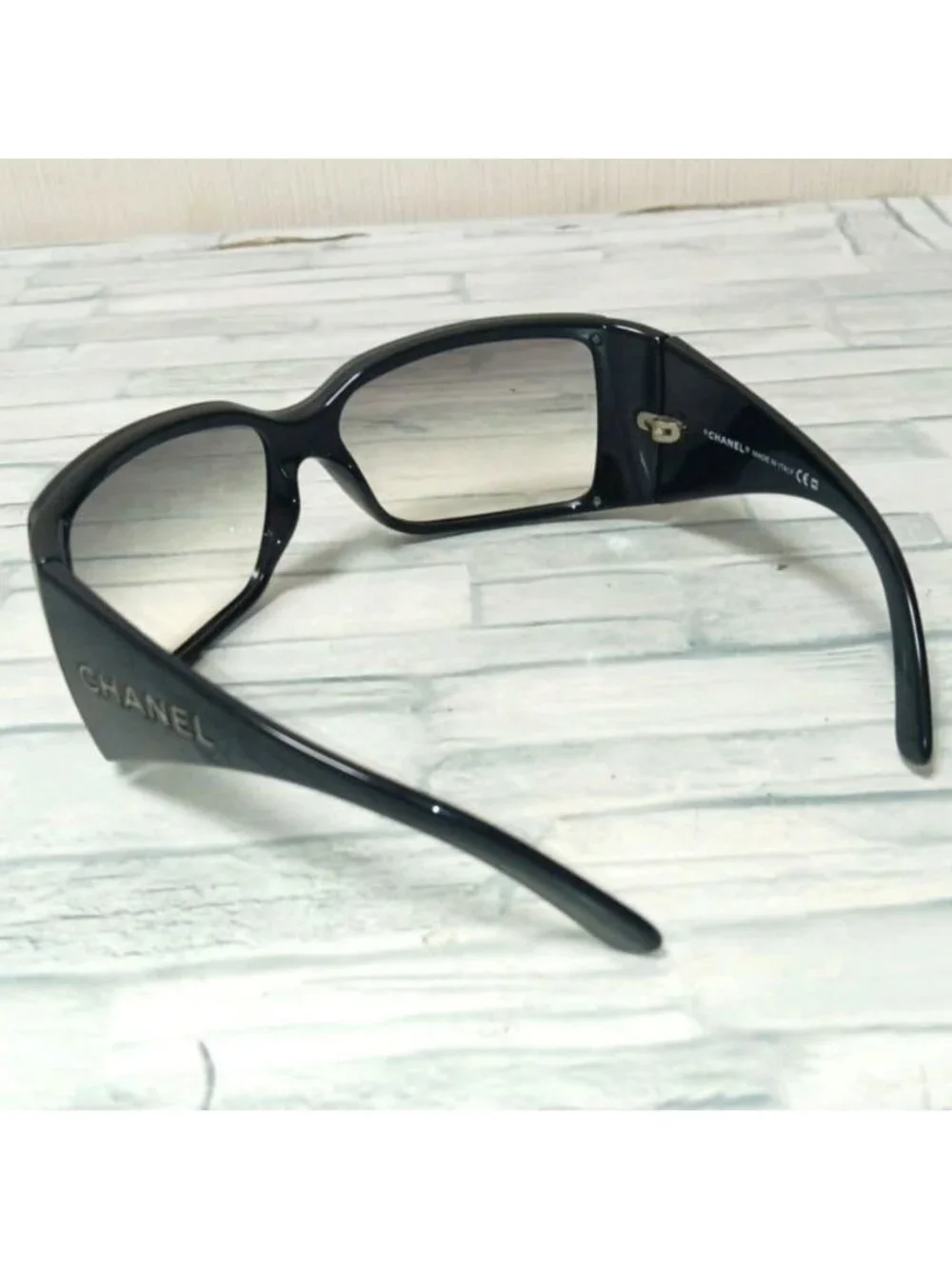 Chanel Sunglasses Black Square Eyewear